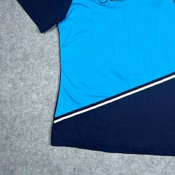 NWT Psycho Bunny T Shirt Women's large Blue Volunteer Tennis Canada jersey - Picture 9 of 16